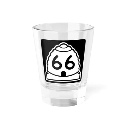 Utah 66 (Utah) (Road Sign) Shot Glass 1.5oz 1.5oz - Go Mug Yourself