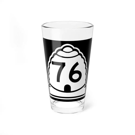 Utah 76 (Utah) (Road Sign) Pint Glss 16oz 16oz - Go Mug Yourself