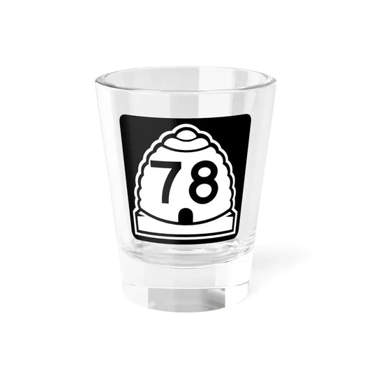 Utah 78 (Utah) (Road Sign) Shot Glass 1.5oz 1.5oz - Go Mug Yourself