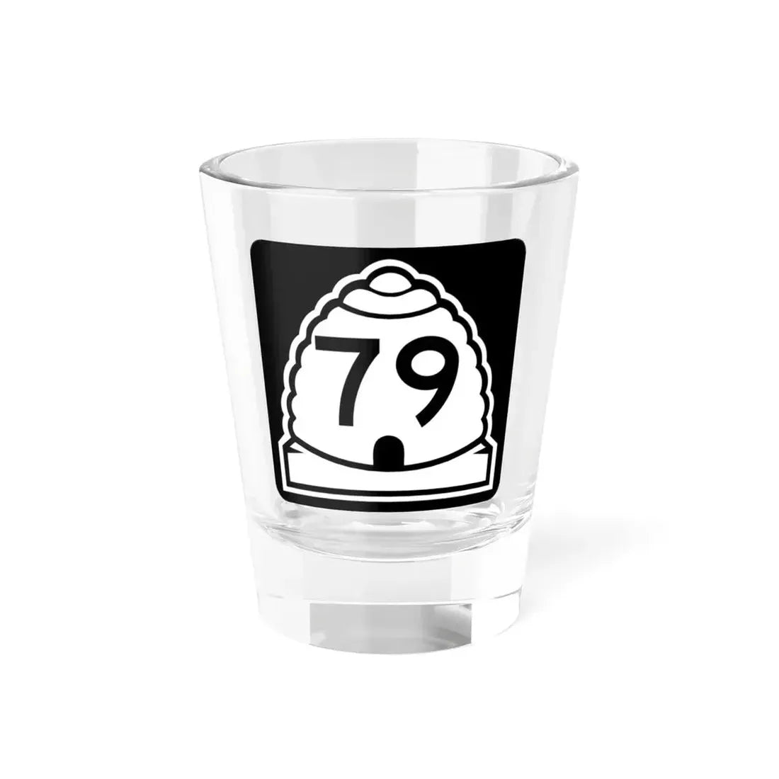 Utah 79 (Utah) (Road Sign) Shot Glass 1.5oz 1.5oz - Go Mug Yourself