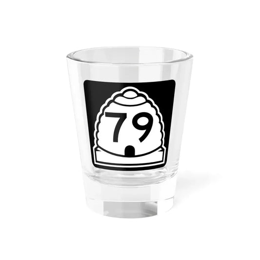 Utah 79 (Utah) (Road Sign) Shot Glass 1.5oz 1.5oz - Go Mug Yourself