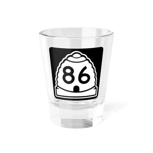 Utah 86 (Utah) (Road Sign) Shot Glass 1.5oz 1.5oz - Go Mug Yourself