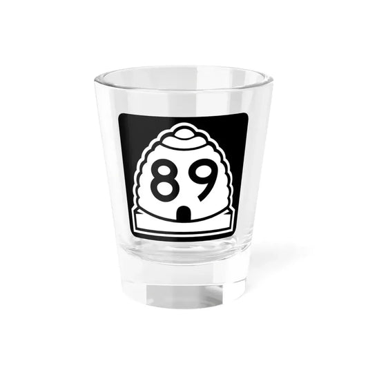 Utah 89 (Utah) (Road Sign) Shot Glass 1.5oz 1.5oz - Go Mug Yourself