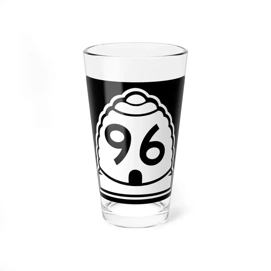 Utah 96 (Utah) (Road Sign) Pint Glass 16oz 16oz - Go Mug Yourself
