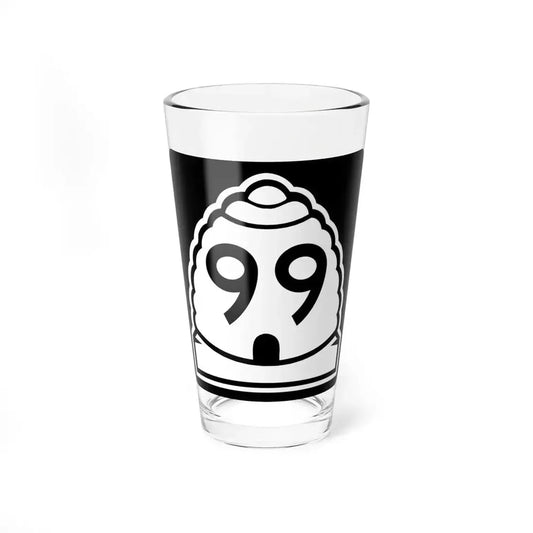 Utah 99 (Utah) (Road Sign) Pint Glass 16oz 16oz - Go Mug Yourself