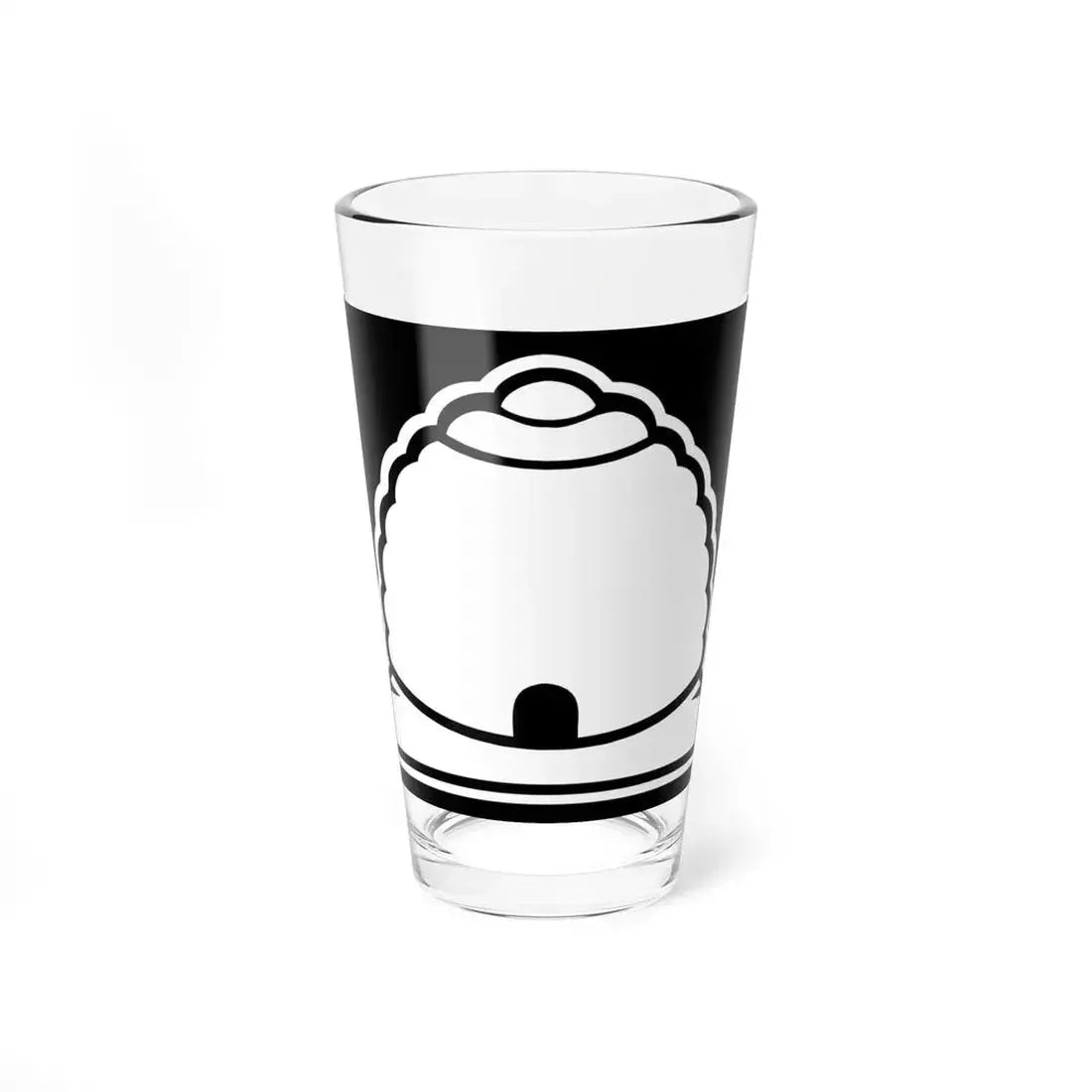 Utah blank wide (Utah) (Road Sign) Pint Glass 16oz 16oz - Go Mug Yourself