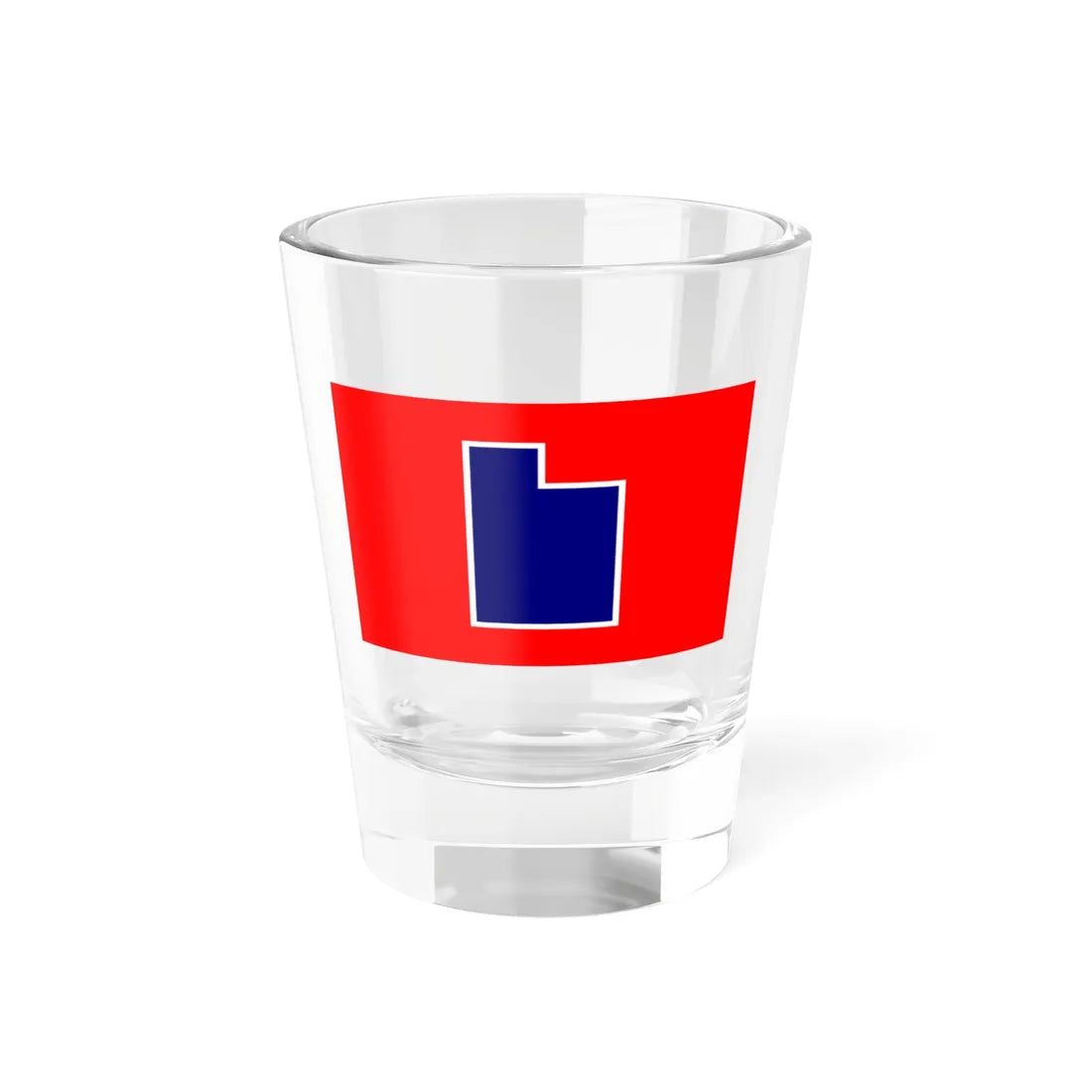 Utah Proposed Flag Design Number 12 (United States) Shot Glass 1.5oz 1.5oz - Go Mug Yourself