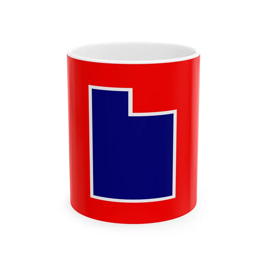 Utah Proposed Flag Design Number 12 (United States) White Coffee Mug 11oz - Go Mug Yourself