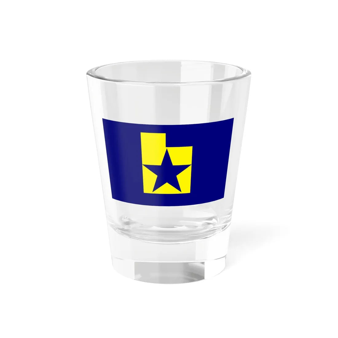 Utah Proposed Flag Design Number 14 (United States) Shot Glass 1.5oz 1.5oz - Go Mug Yourself