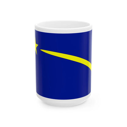 Utah Proposed Flag Design Number 16 (United States) White Coffee Mug 15oz - Go Mug Yourself