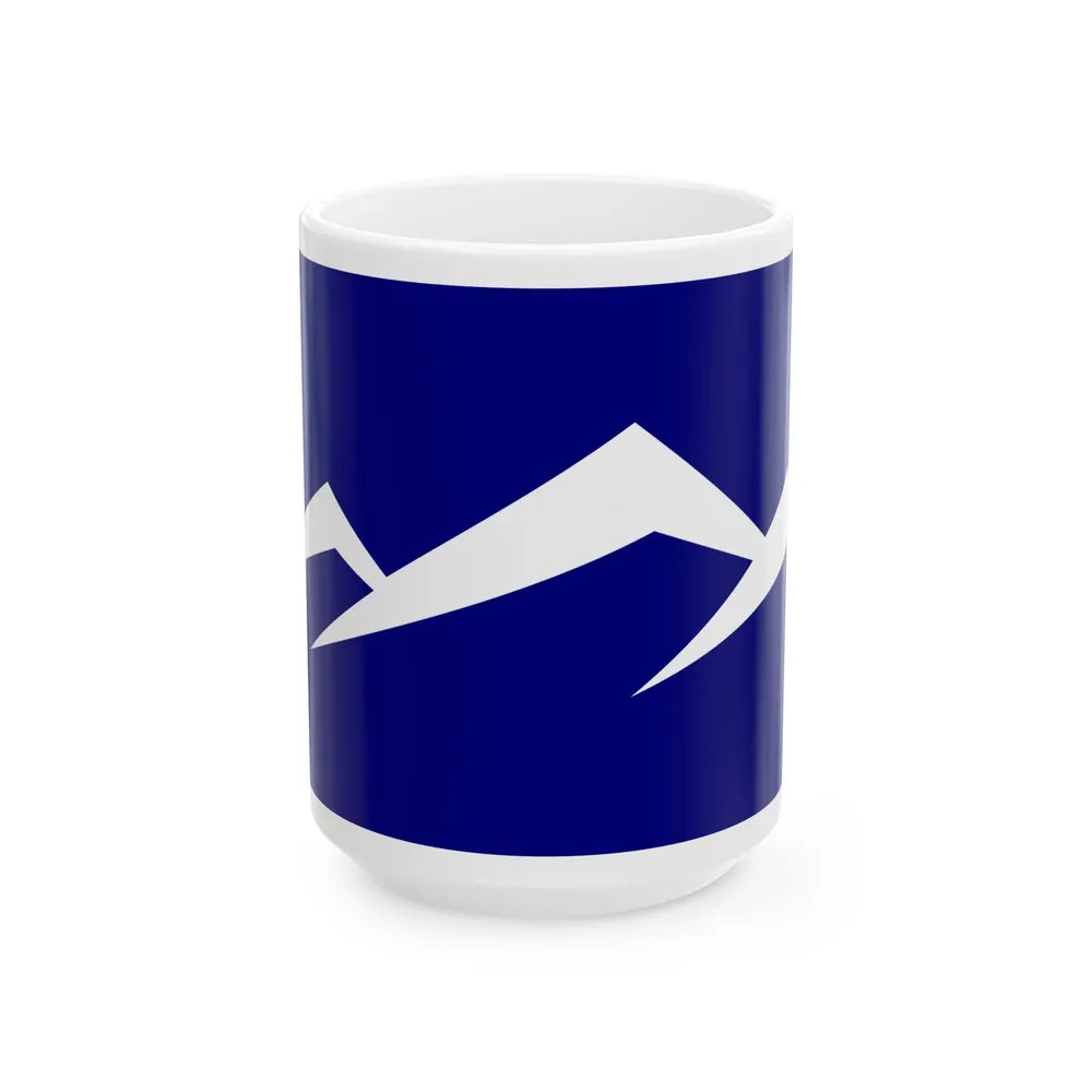 Utah Proposed Flag Design Number 25 (United States) White Coffee Mug 15oz - Go Mug Yourself