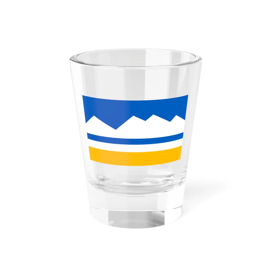 Utah Proposed Flag Design Number 31 (United States) Shot Glass 1.5oz 1.5oz - Go Mug Yourself