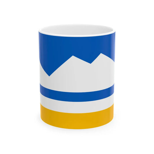 Utah Proposed Flag Design Number 31 (United States) White Coffee Mug 11oz - Go Mug Yourself