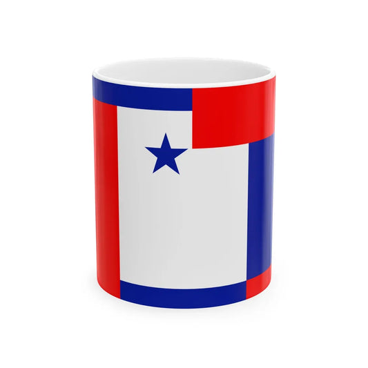 Utah Proposed Flag Design Number 5 (United States) White Coffee Mug 11oz - Go Mug Yourself