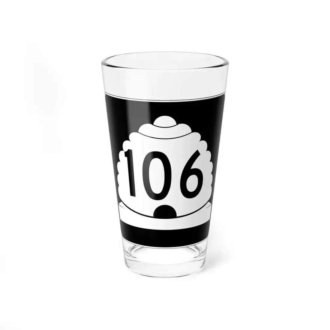 Utah SR 106 (Utah) (Road Sign) Pint Glass 16oz 16oz - Go Mug Yourself