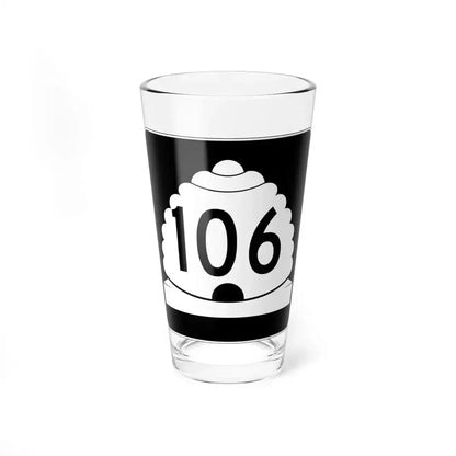 Utah SR 106 (Utah) (Road Sign) Pint Glass 16oz 16oz - Go Mug Yourself