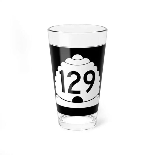 Utah SR 129 (Utah) (Road Sign) Pint Glss 16oz 16oz - Go Mug Yourself
