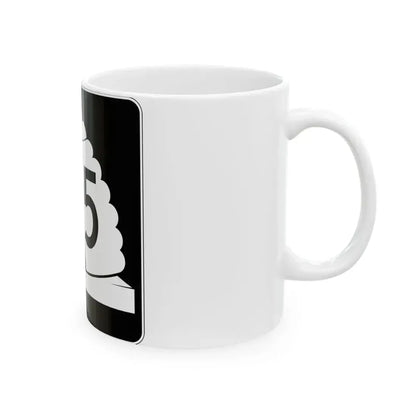 Utah SR 155 (Utah) (Road Sign) White Coffee Mug - Go Mug Yourself