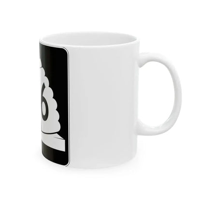 Utah SR 166 (Utah) (Road Sign) White Coffee Mug - Go Mug Yourself