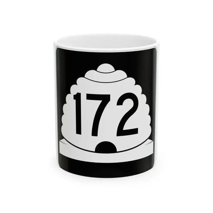 Utah SR 172 (Utah) (Road Sign) White Coffee Mug 11oz - Go Mug Yourself