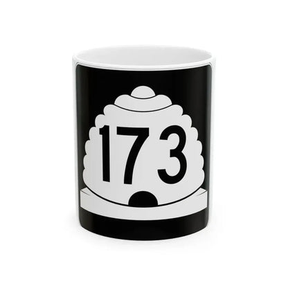 Utah SR 173 (Utah) (Road Sign) White Coffee Mug 11oz - Go Mug Yourself