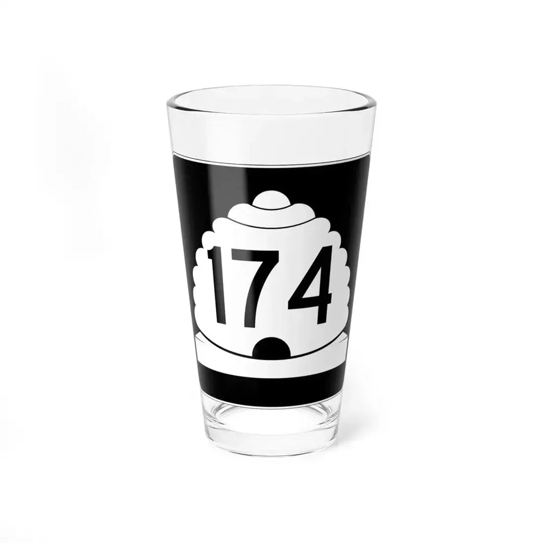 Utah SR 174 (Utah) (Road Sign) Pint Glass 16oz 16oz - Go Mug Yourself
