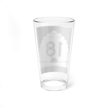 Utah SR 18 (Utah) (Road Sign) Pint Glass 16oz - Go Mug Yourself