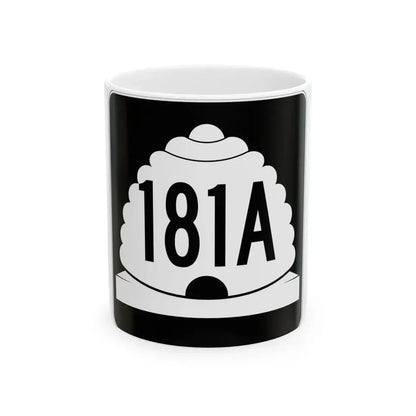 Utah SR 181A (Utah) (Road Sign) White Coffee Mug 11oz - Go Mug Yourself