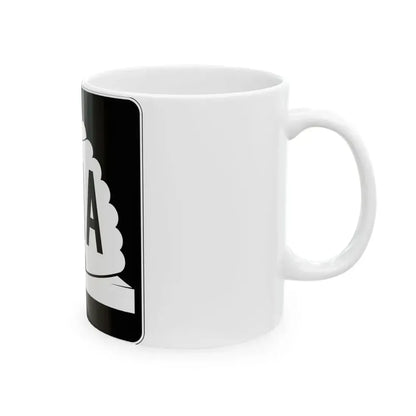 Utah SR 181A (Utah) (Road Sign) White Coffee Mug - Go Mug Yourself