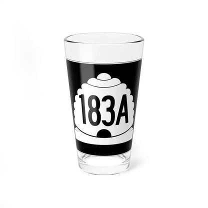 Utah SR 183A (Utah) (Road Sign) Pint Glass 16oz 16oz - Go Mug Yourself