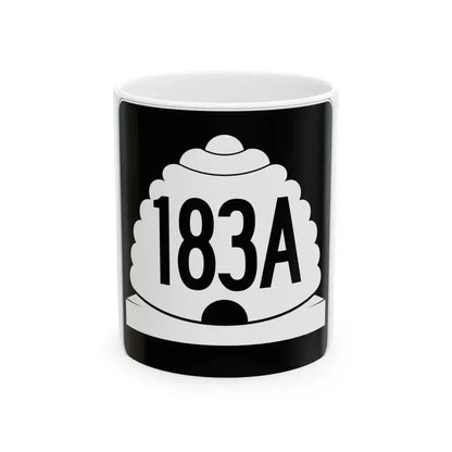 Utah SR 183A (Utah) (Road Sign) White Coffee Mug 11oz - Go Mug Yourself