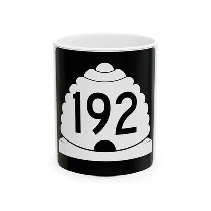 Utah SR 192 (Utah) (Road Sign) White Coffee Mug 11oz - Go Mug Yourself