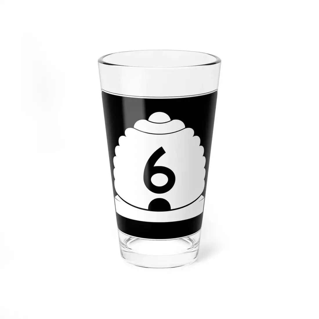 Utah SR 6 (Utah) (Road Sign) Pint Glss 16oz 16oz - Go Mug Yourself