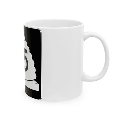 Utah SR 65 (Utah) (Road Sign) White Coffee Mug - Go Mug Yourself