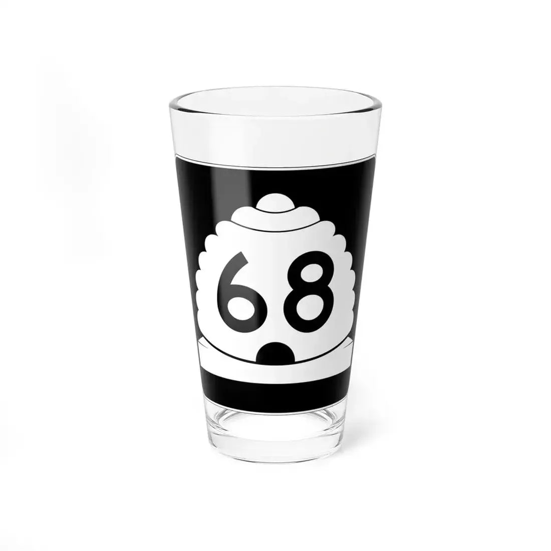 Utah SR 68 (Utah) (Road Sign) Pint Glass 16oz 16oz - Go Mug Yourself