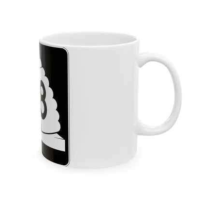 Utah SR 68 (Utah) (Road Sign) White Coffee Mug - Go Mug Yourself