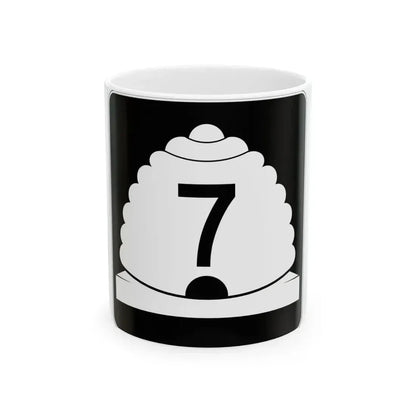 Utah SR 7 (Utah) (Road Sign) White Coffee Mug 11oz - Go Mug Yourself