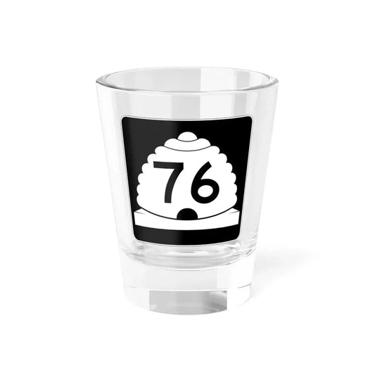 Utah SR 76 (Utah) (Road Sign) Shot Glass 1.5oz 1.5oz - Go Mug Yourself