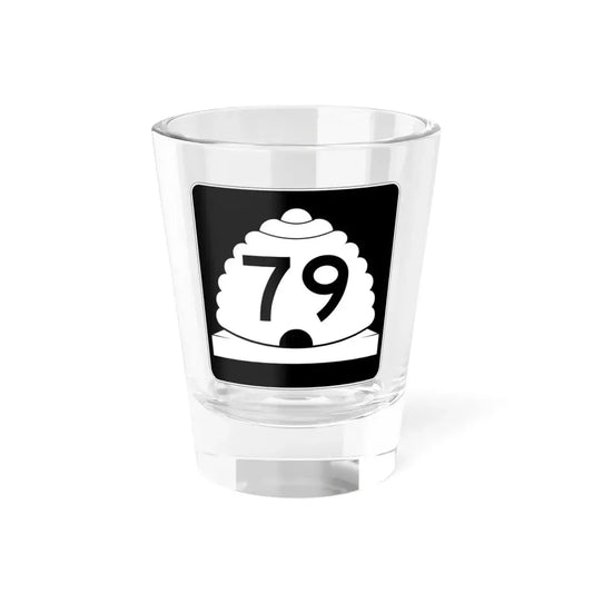 Utah SR 79 (Utah) (Road Sign) Shot Glass 1.5oz 1.5oz - Go Mug Yourself