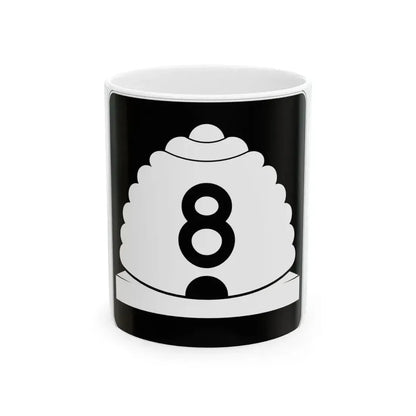 Utah SR 8 (Utah) (Road Sign) White Coffee Mug 11oz - Go Mug Yourself