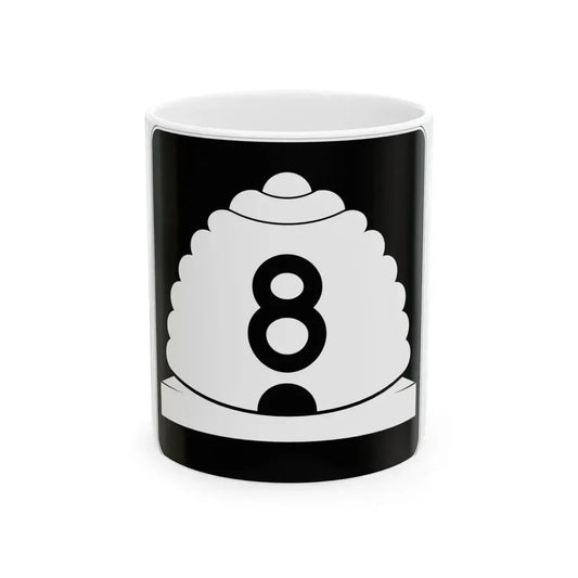 Utah SR 8 (Utah) (Road Sign) White Coffee Mug 11oz - Go Mug Yourself