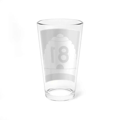 Utah SR 81 (Utah) (Road Sign) Pint Glass 16oz - Go Mug Yourself