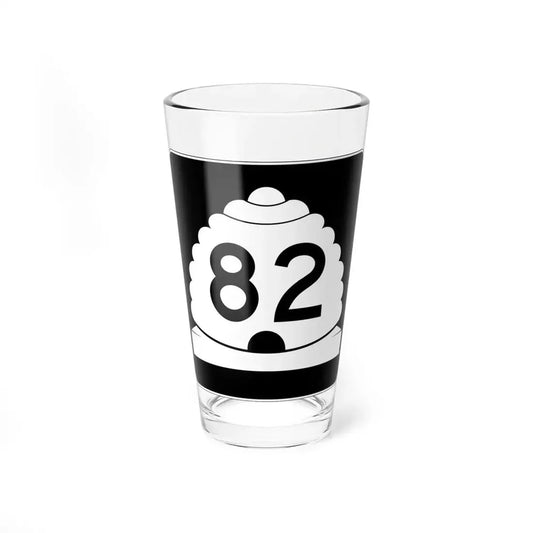 Utah SR 82 (Utah) (Road Sign) Pint Glss 16oz 16oz - Go Mug Yourself