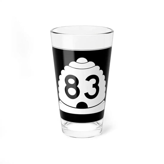 Utah SR 83 (Utah) (Road Sign) Pint Glss 16oz 16oz - Go Mug Yourself
