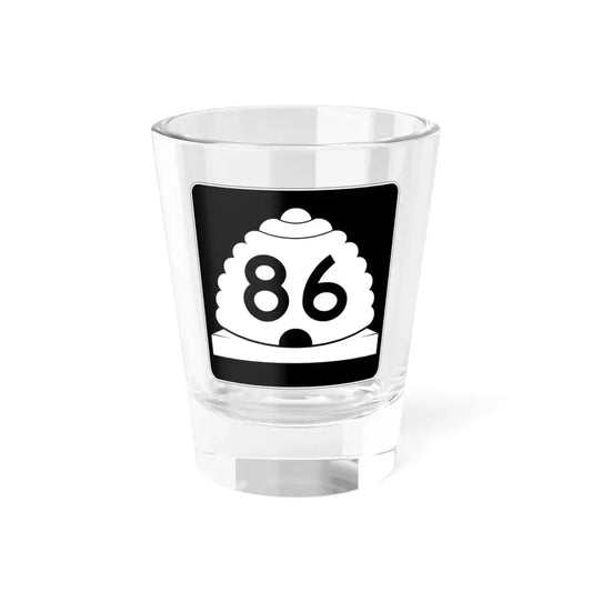 Utah SR 86 (Utah) (Road Sign) Shot Glass 1.5oz 1.5oz - Go Mug Yourself
