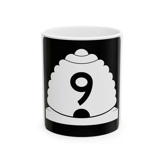 Utah SR 9 (Utah) (Road Sign) White Coffee Mug 11oz - Go Mug Yourself