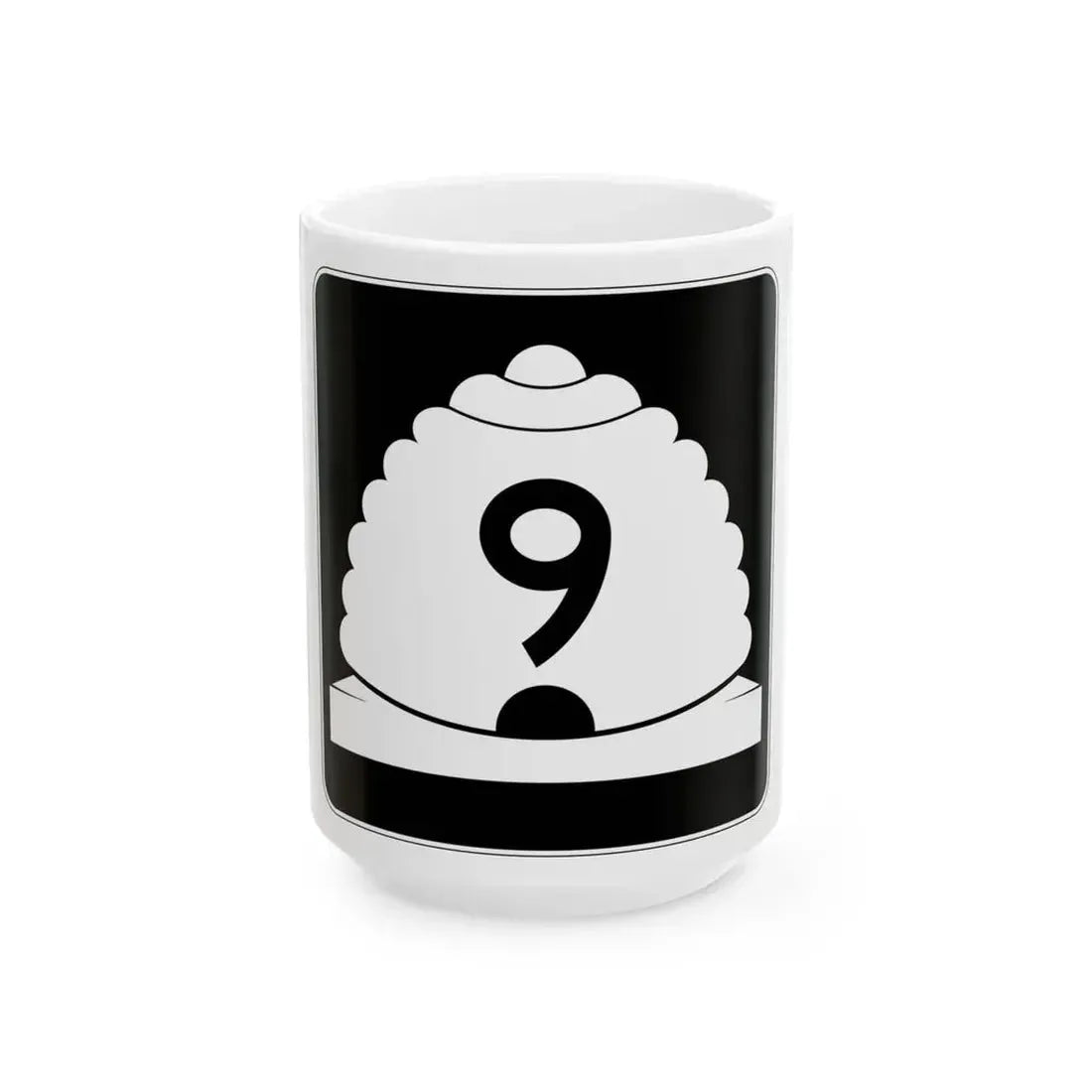 Utah SR 9 (Utah) (Road Sign) White Coffee Mug 15oz - Go Mug Yourself