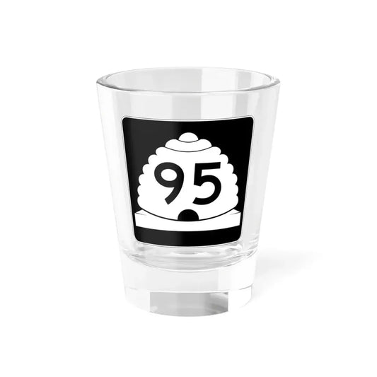 Utah SR 95 (Utah) (Road Sign) Shot Glass 1.5oz 1.5oz - Go Mug Yourself