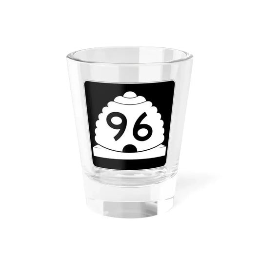 Utah SR 96 (Utah) (Road Sign) Shot Glass 1.5oz 1.5oz - Go Mug Yourself