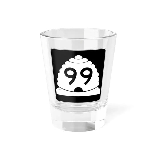 Utah SR 99 (Utah) (Road Sign) Shot Glass 1.5oz 1.5oz - Go Mug Yourself